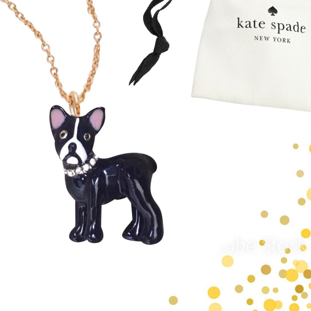 kate spade Antoine Dog Pendant Necklace